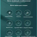 Mini ventilador e umidificador de mesa portátil com luz de led Recarregável 110,00