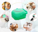 Esponja de Silicone  Maraaa Pet para Banho com Dispenser