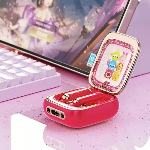 Fones de Ouvido Mickey e Minnie  Lux TWS Bluetooth 5.2 Sem Fios Disney 269,00