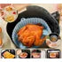 Forma de Silicone para Air Fryer Antiaderente Reutilizável