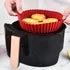 Forma de Silicone para Air Fryer Antiaderente Reutilizável