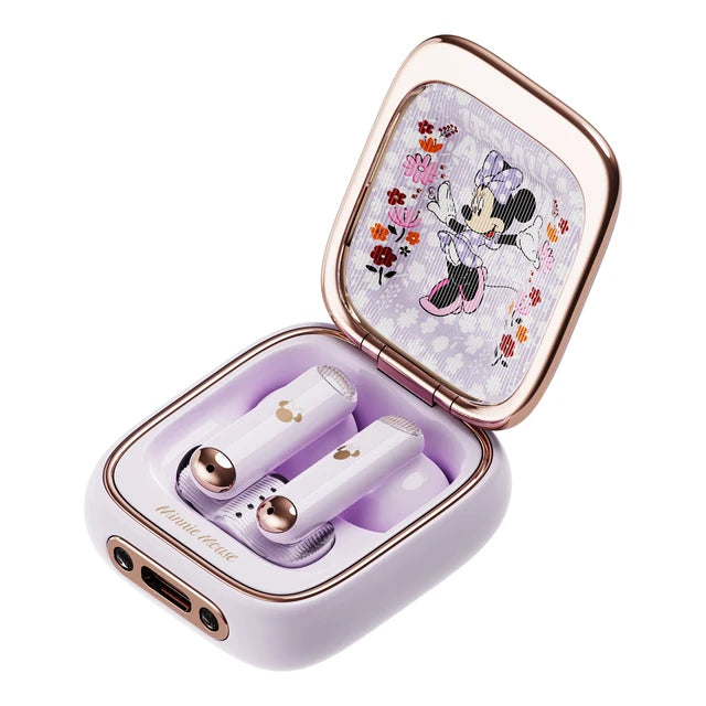 Fones de Ouvido Mickey e Minnie  Lux TWS Bluetooth 5.2 Sem Fios Disney 269,00