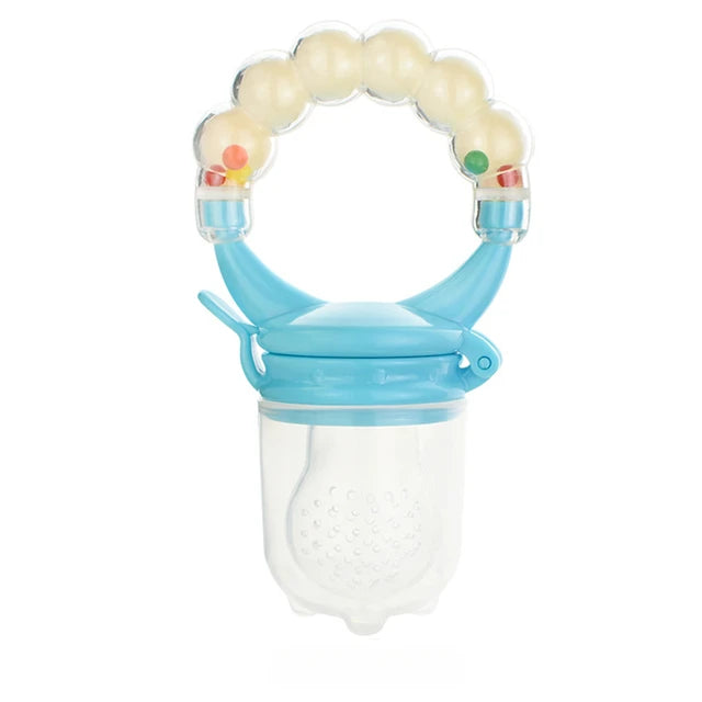 Chupeta Porta Frutinha Sugador Em Silicone Alimentador Bebê