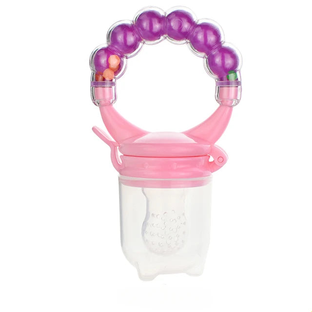 Chupeta Porta Frutinha Sugador Em Silicone Alimentador Bebê