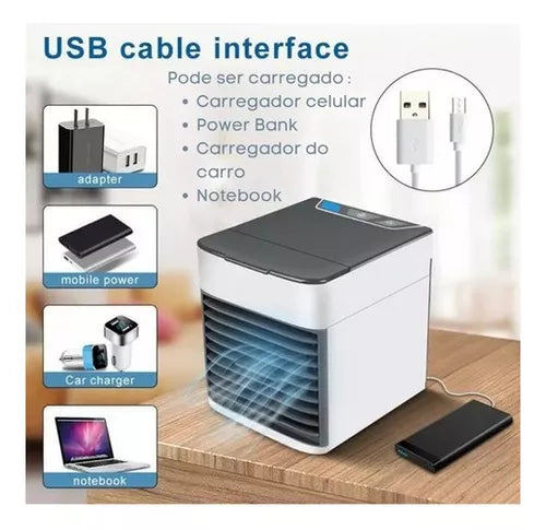 Ar Condicionado de Mesa Portátil