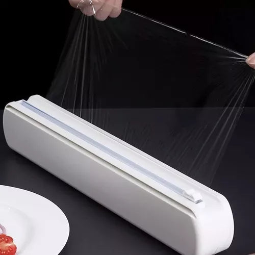 Suporte dispenser cortador de papel alumínio, manteiga e plástico filme 50,00