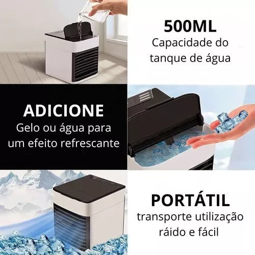 Ar Condicionado de Mesa Portátil