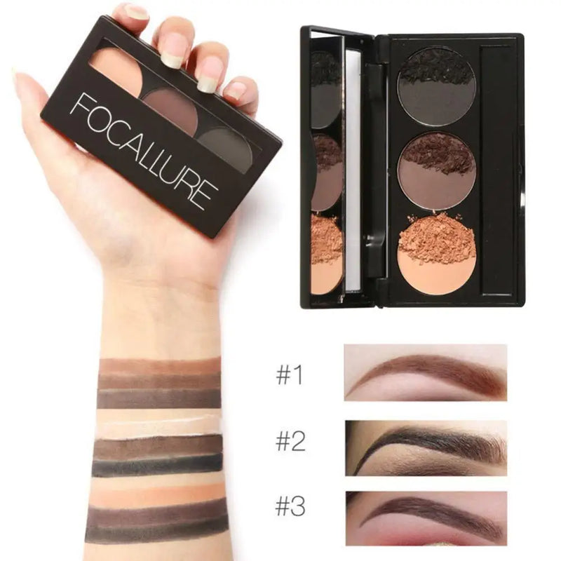 Paleta de sombras para sombrancelhas