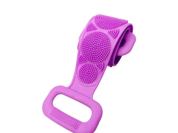 Escova De Banho Flexível Em Silicone.