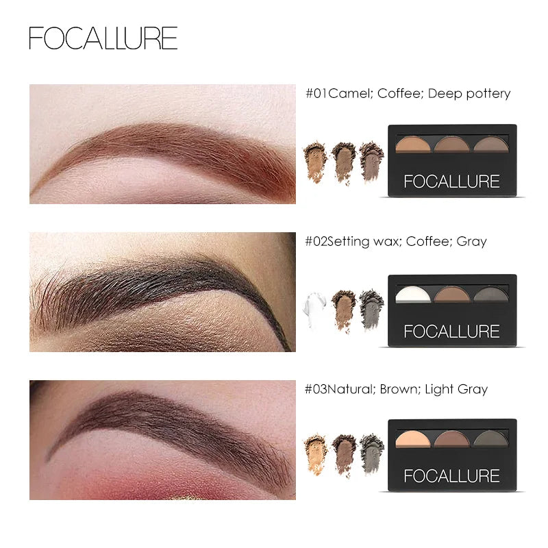 Paleta de sombras para sombrancelhas