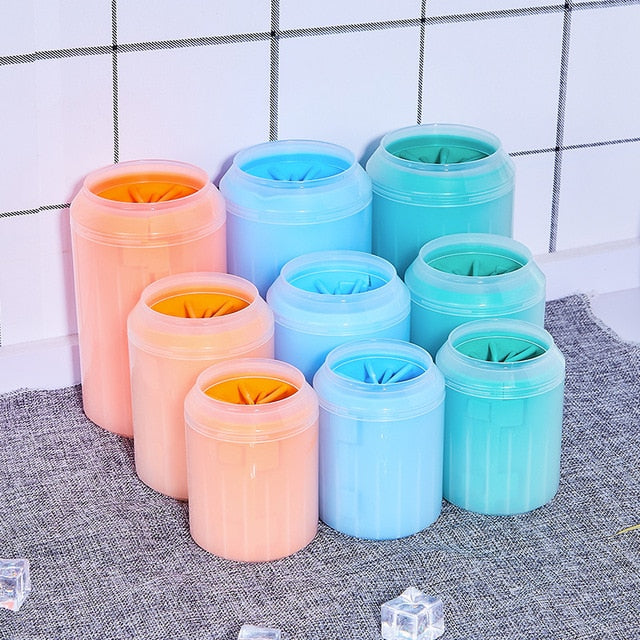 Limpador de Patas Maraaa  Silicone para Cachorros e Gatos