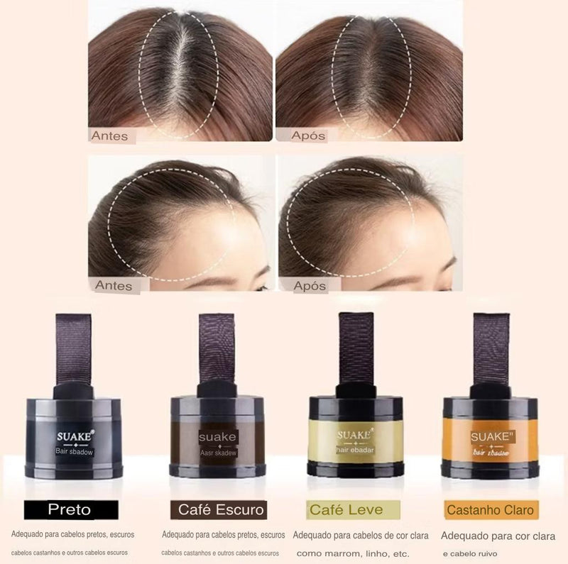 Sombra em Pó para falhas de Cabelo Original Maraaa