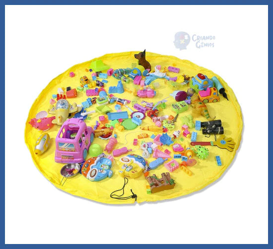 Tapete Guarda Brinquedo - Facilitando a Organização daquela Bagunça Divertida!
